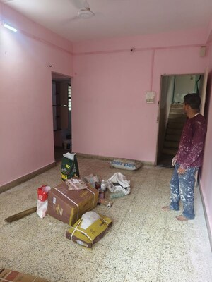 Living Room in 1 BHK Apartment at Shri Ram Nagar Society, Aundh – for Rent