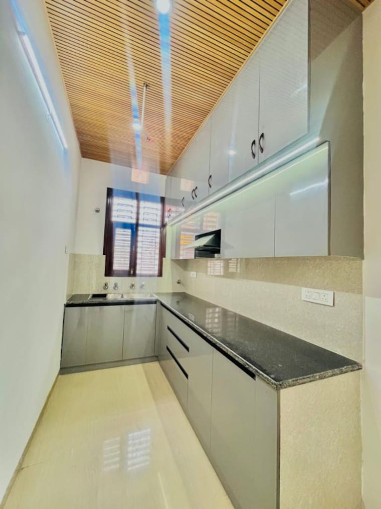 Kitchen, preet colony 2 Bedroom 900 Sq.Ft. Builder Floor In Preet Colony Zirakpur 10501745
