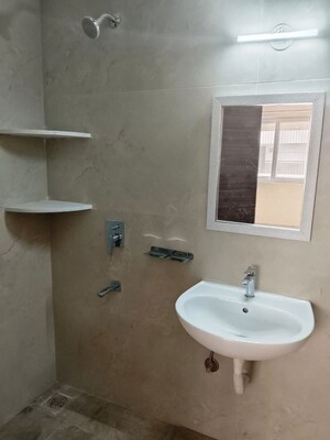 Bathroom in 3 BHK Apartment at Kr Puram – for Rent