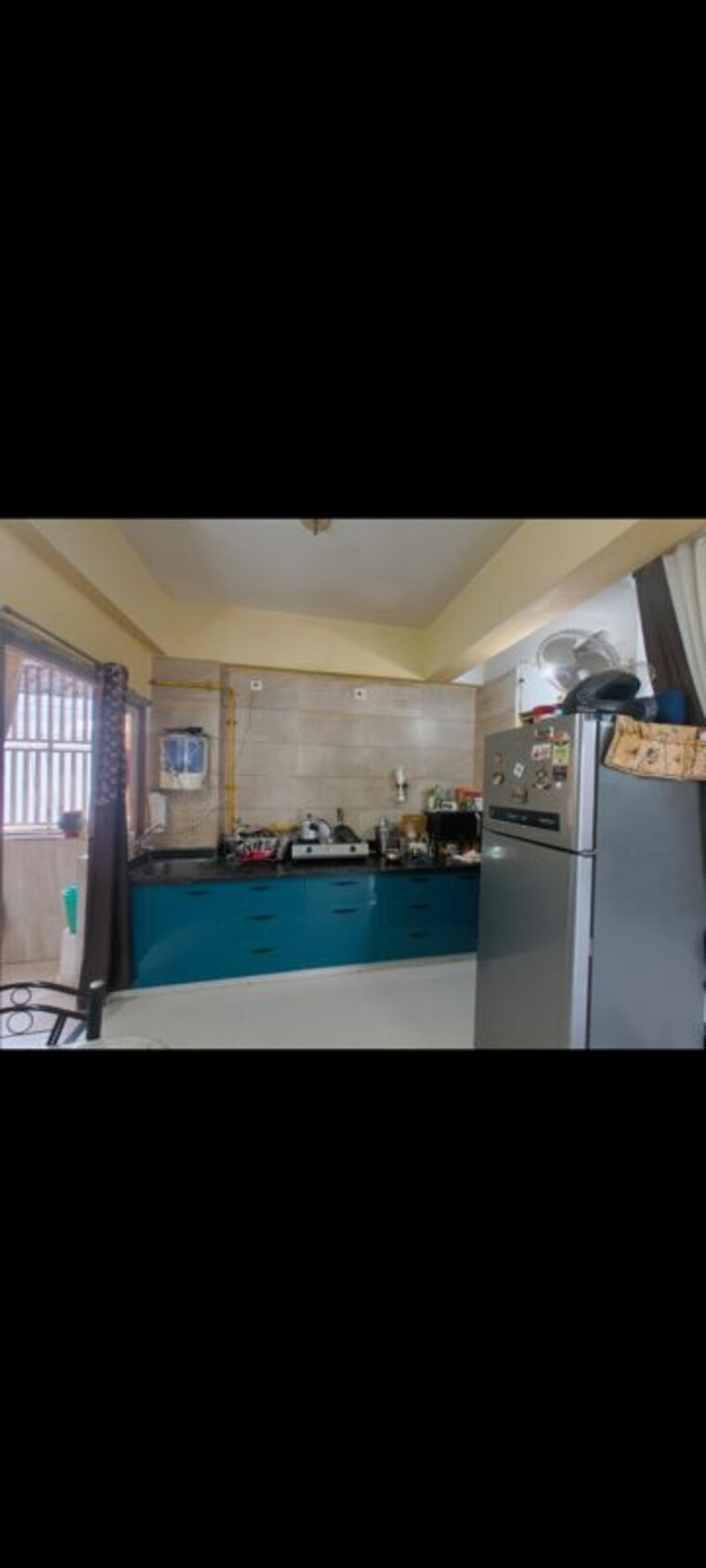 Kitchen, nirgun-rise 3 Bedroom 1350 Sq.Ft. Apartment In Zundal Ahmedabad 10501758