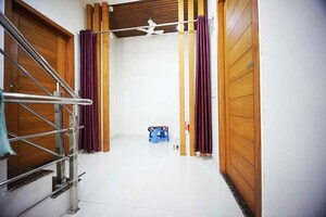 Staircase in 4 BHK Independent House at Ellisbridge – for Sale