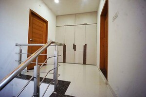 Staircase in 4 BHK Independent House at Ellisbridge – for Sale