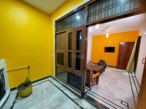 Living Room in 3.5 BHK Builder Floor at Spring Field Colony – for Sale