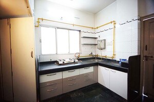Kitchen in 3 BHK Apartment at Ellisbridge – for Sale
