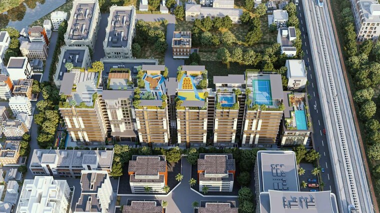 Exterior View, navayuga-godavari 4 Bedroom 5210 Sq.Ft. Apartment In Begumpet Hyderabad 10501784