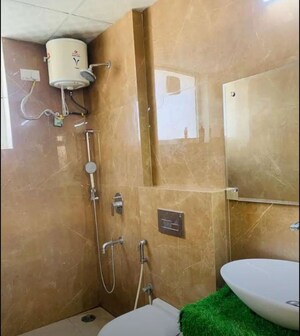 Bathroom in 3 BHK Apartment at La Prisma, Dhakoli – for Rent