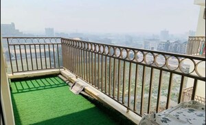 Balcony in 3 BHK Apartment at La Prisma, Dhakoli – for Rent