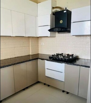Kitchen in 3 BHK Apartment at La Prisma, Dhakoli – for Rent