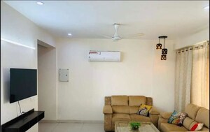 Living Room in 3 BHK Apartment at La Prisma, Dhakoli – for Rent