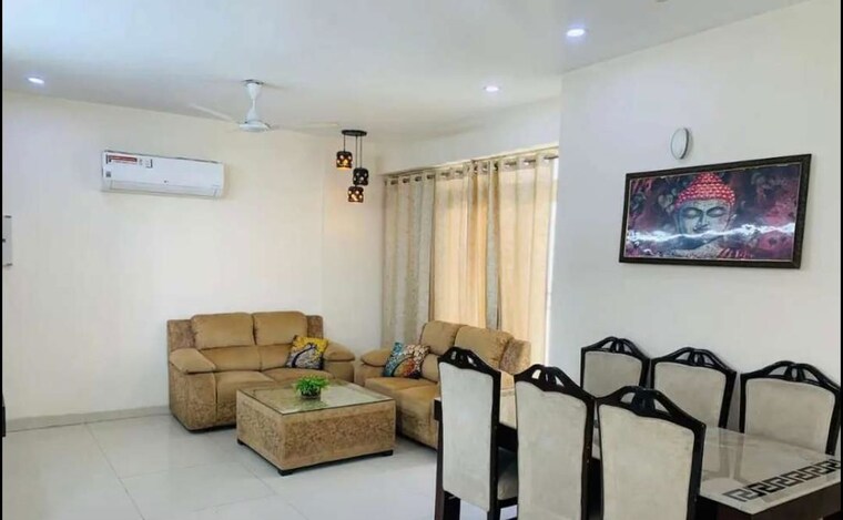 Living Room, la-prisma 3 Bedroom 1600 Sq.Ft. Apartment In Dhakoli Zirakpur 10501793