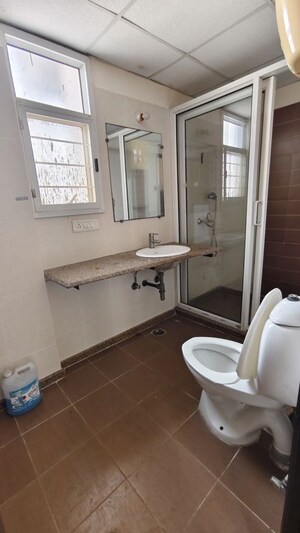 Bathroom in 2 BHK Apartment at Prateek Grand City, Siddharth Vihar – for Rent