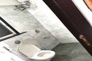 Bathroom in 1 BHK Apartment at Sai Balaji Apartments, Mundhwa – for Rent