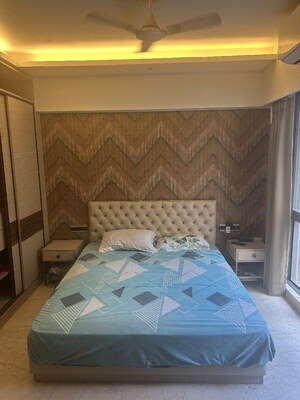 Bedroom in 1 BHK Apartment at Omkar Vive, Kurla – for Rent
