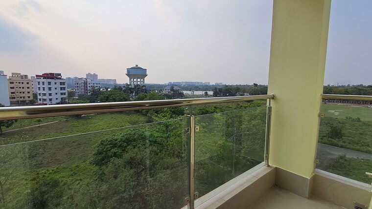 Balcony, bengal-shelter-akankha 3 Bedroom 1450 Sq.Ft. Apartment In Rajarhat Kolkata 10414140