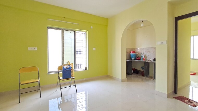 Living Room, bengal-shelter-akankha 3 Bedroom 1450 Sq.Ft. Apartment In Rajarhat Kolkata 10414140