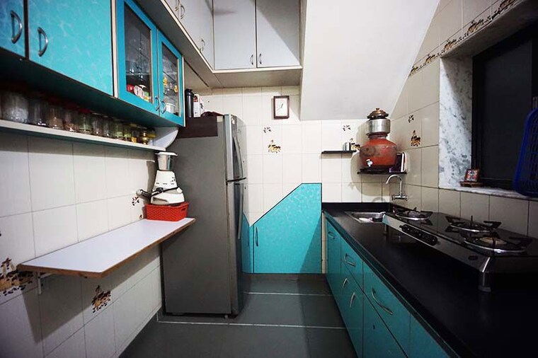 Kitchen, ghatlodia 2 Bedroom 129 Sq.Yd. Independent House In Ghatlodia Ahmedabad 10501851