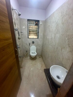 Bathroom in 2 BHK Apartment at Chembur – for Rent