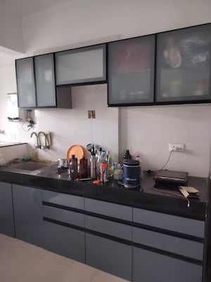Kitchen in 1 BHK Apartment at 45 Shashwat Heights, Punawale – for Rent