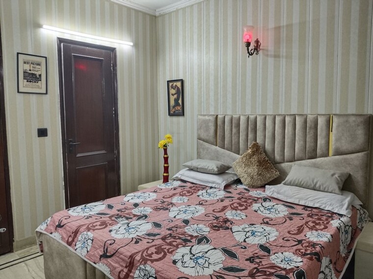 Bedroom, arjun nagar 2 Bedroom 1500 Sq.Ft. Apartment In Arjun Nagar Delhi 10501874