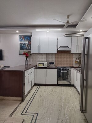 Kitchen in 2 BHK Apartment at Arjun Nagar – for Rent