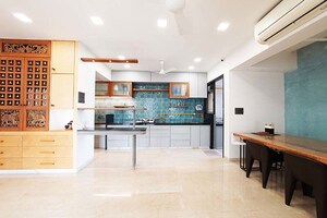 Kitchen in 3 BHK Apartment at Navrangpura – for Sale