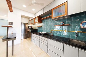 Kitchen in 3 BHK Apartment at Navrangpura – for Sale
