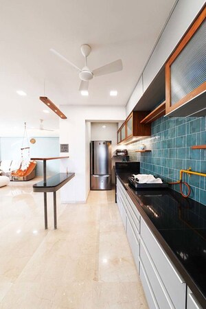 Kitchen in 3 BHK Apartment at Navrangpura – for Sale