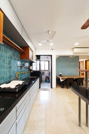 Kitchen in 3 BHK Apartment at Navrangpura – for Sale