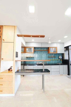 Kitchen in 3 BHK Apartment at Navrangpura – for Sale
