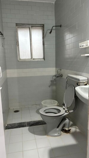 Bathroom in 2 BHK Apartment at Kolte Patil Green Acre, Salunkhe Vihar Society – for Rent