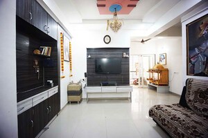 Living Room in 2 BHK Apartment at Nava Naroda – for Sale