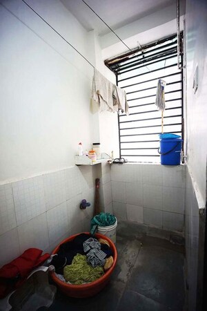 Bathroom in 2 BHK Apartment at Nava Naroda – for Sale