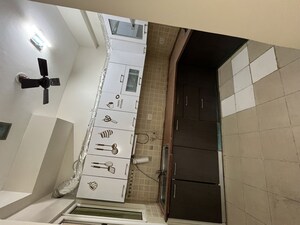 Staircase in 3 BHK Apartment at Mahagun Moderne, Sector 78 – for Rent