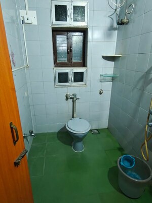Bathroom in 2 BHK Apartment at Kaveri CHS Chembur, Chembur – for Rent