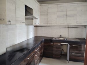 Kitchen in 3 BHK Apartment at Ramprastha City The Edge Towers, Sector 37d – for Rent