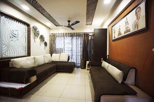 Kitchen in 3 BHK Apartment at Makarba – for Sale