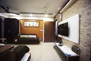 Kitchen in 3 BHK Apartment at Makarba – for Sale