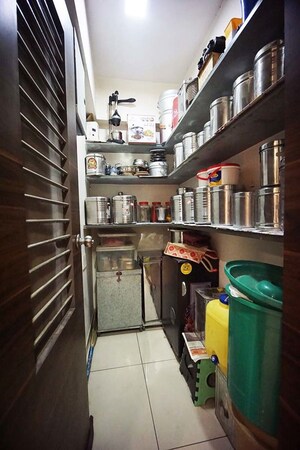 Kitchen in 3 BHK Apartment at Makarba – for Sale