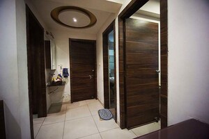 Building Lobby in 3 BHK Apartment at Makarba – for Sale