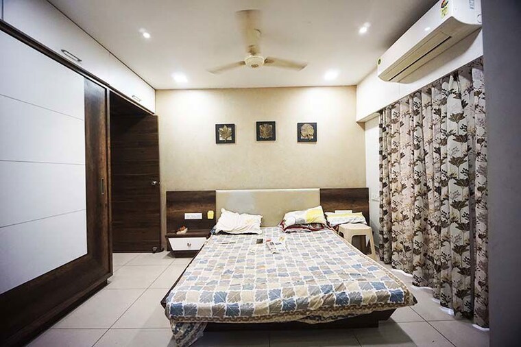 Bedroom, makarba 3 Bedroom 203 Sq.Yd. Apartment In Makarba Ahmedabad 10501995