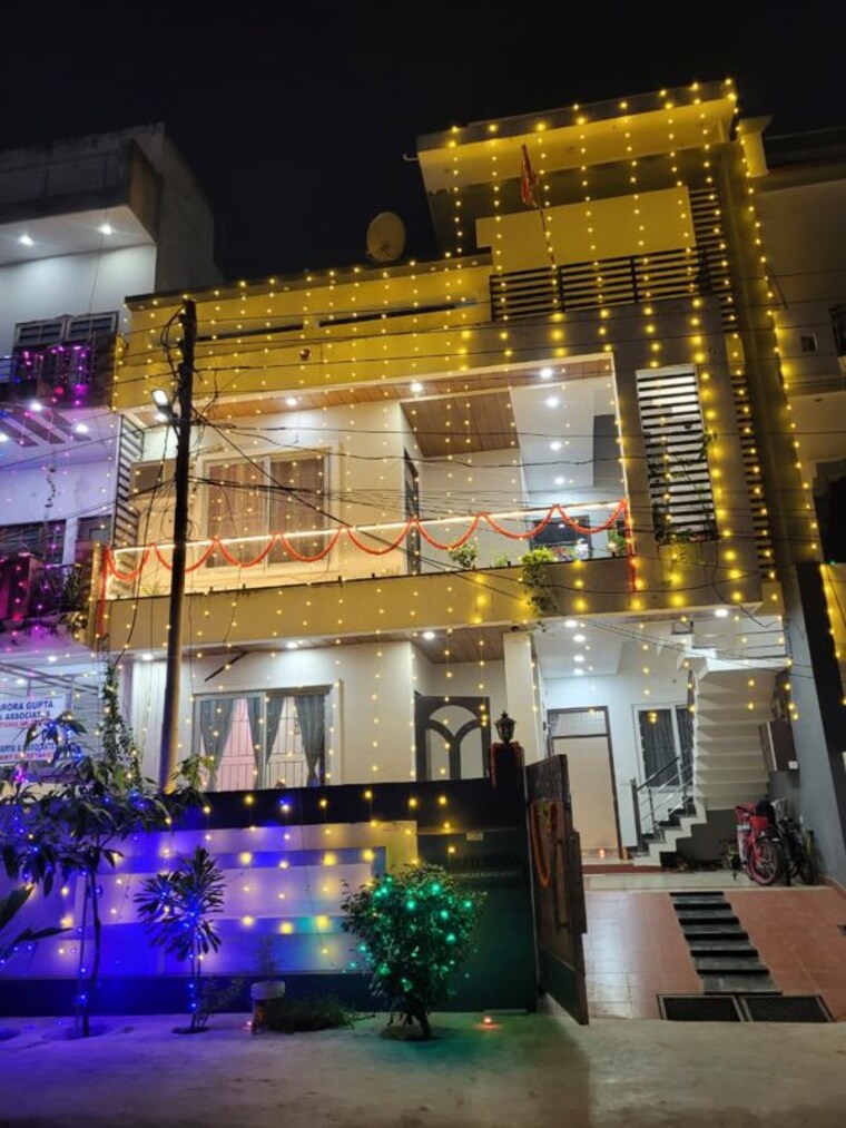 Exterior View, eldeco-sanskriti-enclave 6 Bedroom 1322 Sq.Ft. Independent House In Eldeco ii Lucknow 10502006