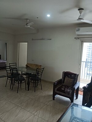 Living Room in 4 BHK Apartment at Gaur Yamuna City 16th Park View, Gaur Yamuna City – for Rent