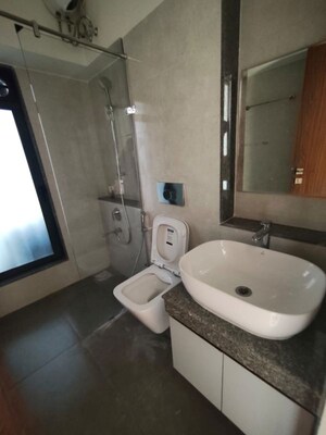 Bathroom in 2 BHK Apartment at Dynamix Divum, Malad East – for Rent