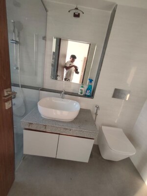 Bathroom in 2 BHK Apartment at Dynamix Divum, Malad East – for Rent
