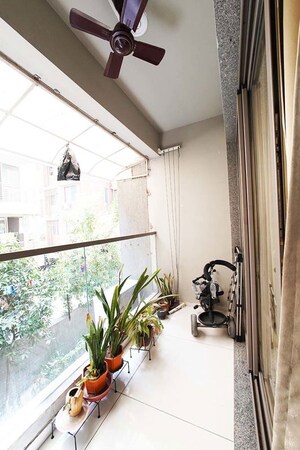 Balcony in 2 BHK Apartment at Sargasan – for Sale