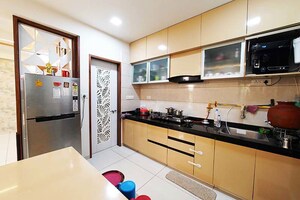 Kitchen in 2 BHK Apartment at Sargasan – for Sale