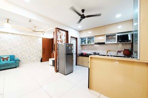 Kitchen in 2 BHK Apartment at Sargasan – for Sale