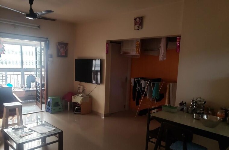 Living Room, gananjay-society 3 Bedroom 1244 Sq.Ft. Apartment In Kothrud Pune 10502019