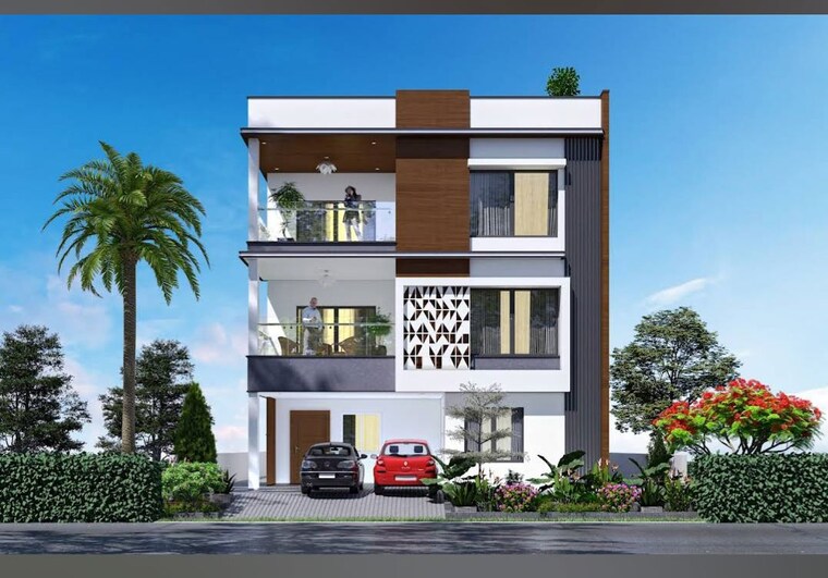 Exterior View, apr-praveens-eterno 4 Bedroom 3405 Sq.Ft. Villa In Kollur Hyderabad 10502041