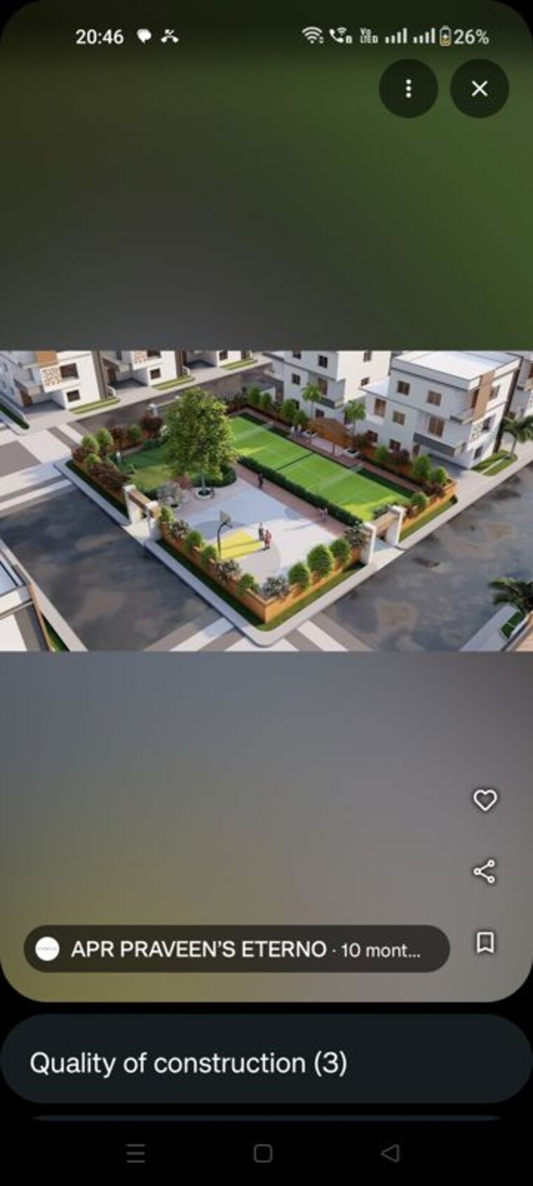 Master Plan, apr-praveens-eterno 4 Bedroom 3405 Sq.Ft. Villa In Kollur Hyderabad 10502041